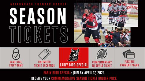 Tickets on sale for Adirondack Thunder 2023-24 season